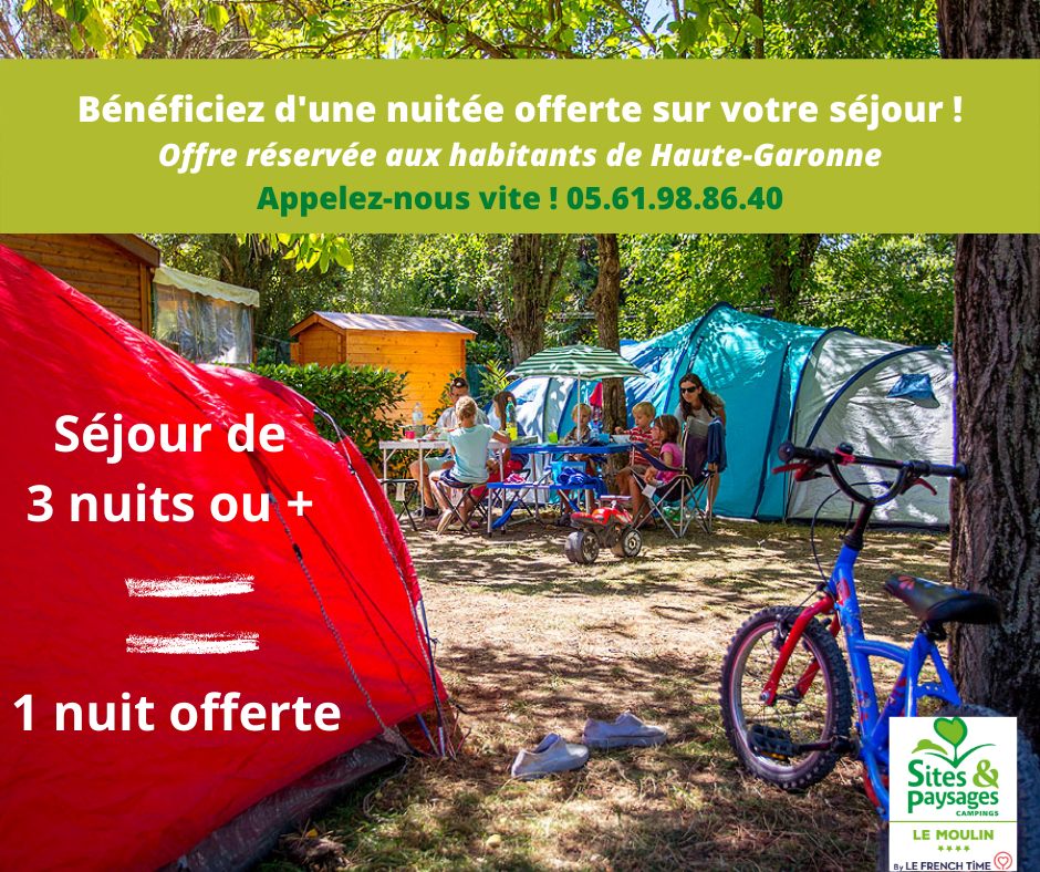 Réservez vos vacances près de chez vous en Haute-Garonne et prolongez gratuitement !